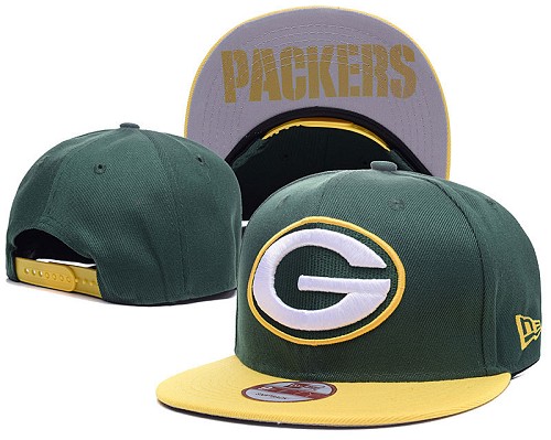 NFL Green Bay Packers Logo Stitched Snapback Hats 021